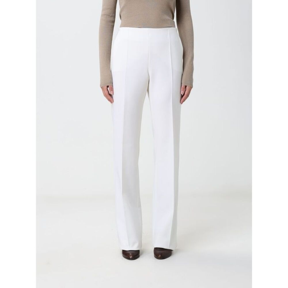 Max Mara Women High-Waisted Skinny Trousers Max Mara In Pure Virgin Wool